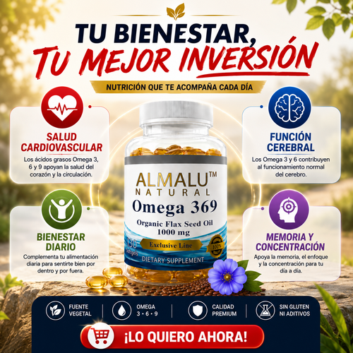 Omega 369 Almalu Natural 130 cps