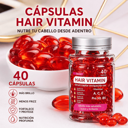 Hair Vitamin - Sérum Reparador para el Cabello 40 caps