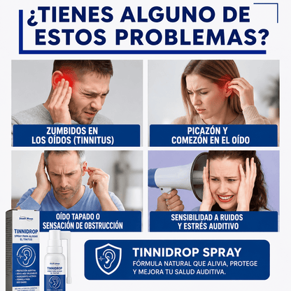 Tinnidrop Spray Para Aliviar el Tinnitus